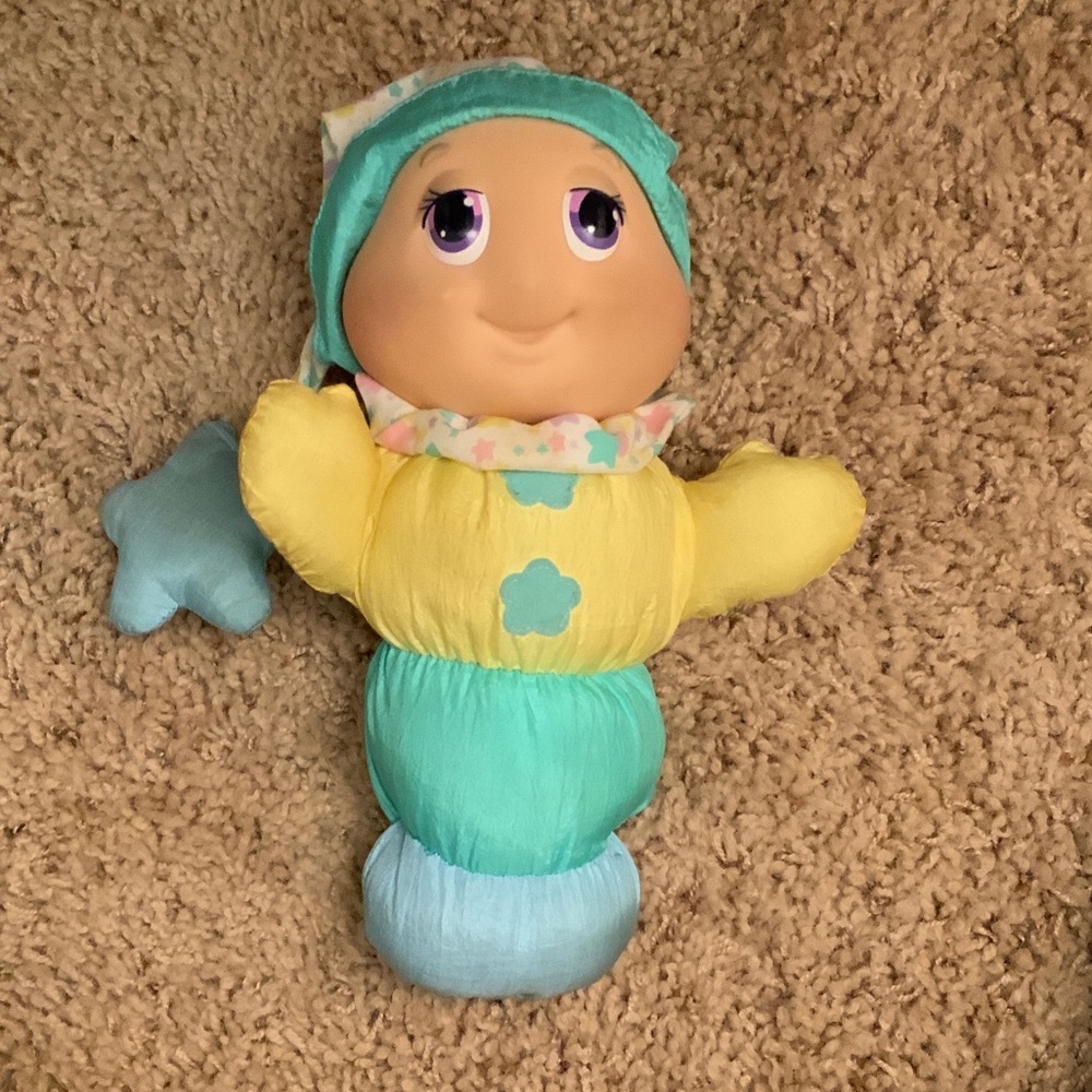 Vintage 90s Playskool Gow Worm Light Up Toy